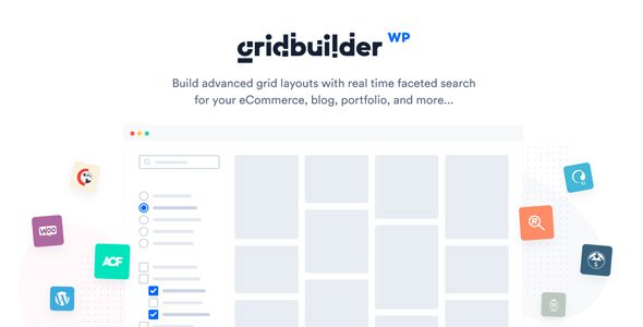 WP Grid Builder 2.0.5 + Create Advanced Filterable & Faceted Grids WordPress